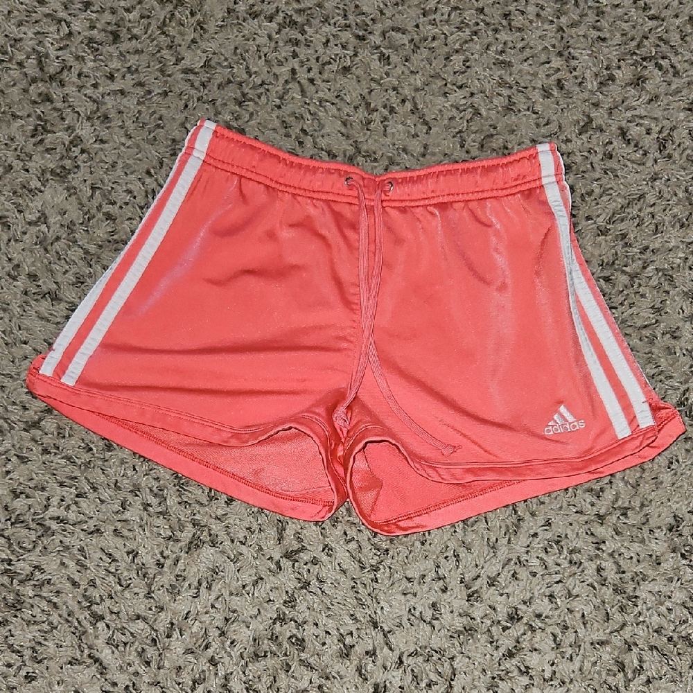 Adidas Bright Coral Sports Shorts